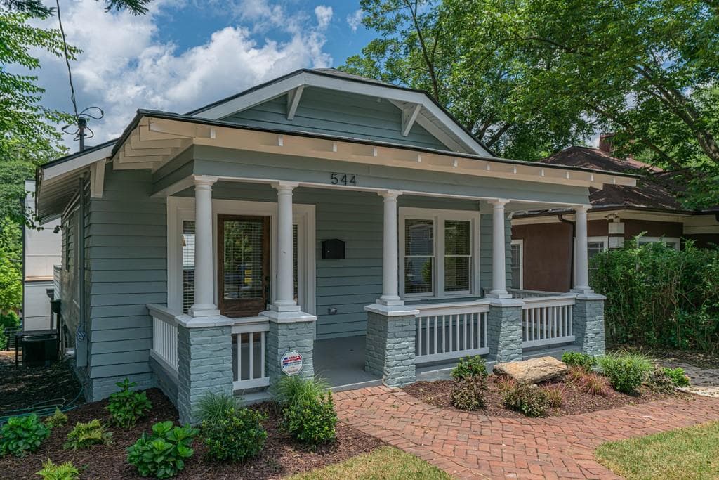 2 bedroom, 1 bathroom single family residence sold at 544 Winton Terrace, Atlanta, GA 30308