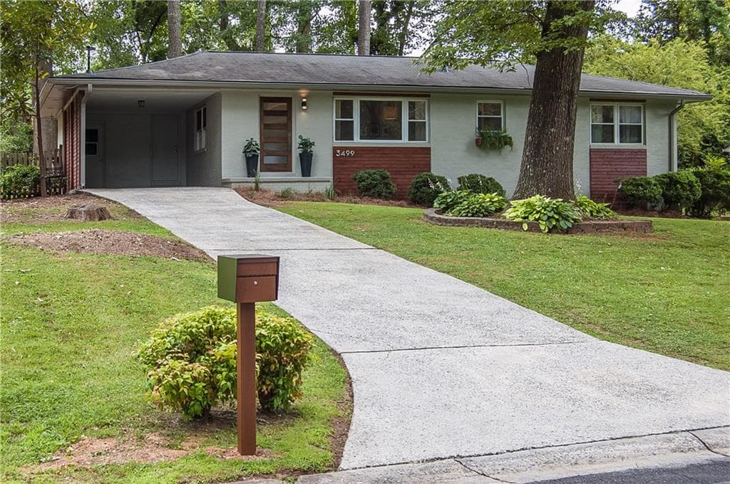 3 bedroom, 2 bathroom, 1,167 sq ft single family residence sold at 3499 Dunn Street, Smyrna, GA 30080