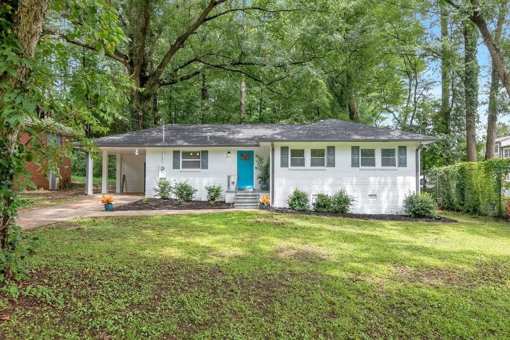 3 bedroom, 3 bathroom, 1,500 sq ft single family residence sold at 101 Mount Zion Road, Atlanta, GA 30354
