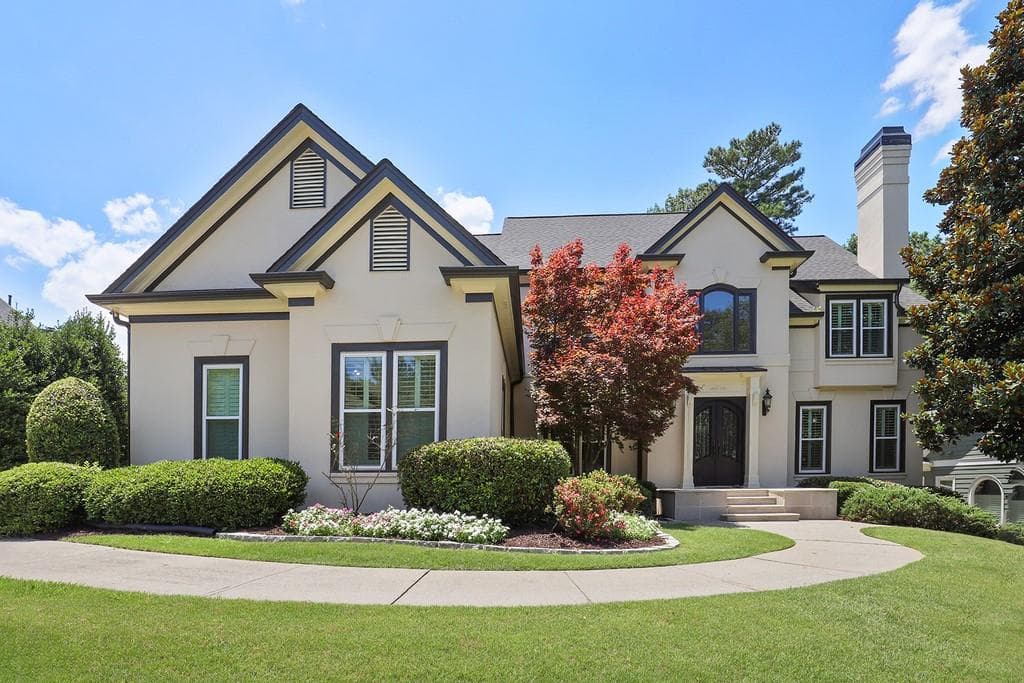 6 bedroom, 6 bathroom, 4,511 sq ft single family residence sold at 110 Steeple Gate Lane, Roswell, GA 30076