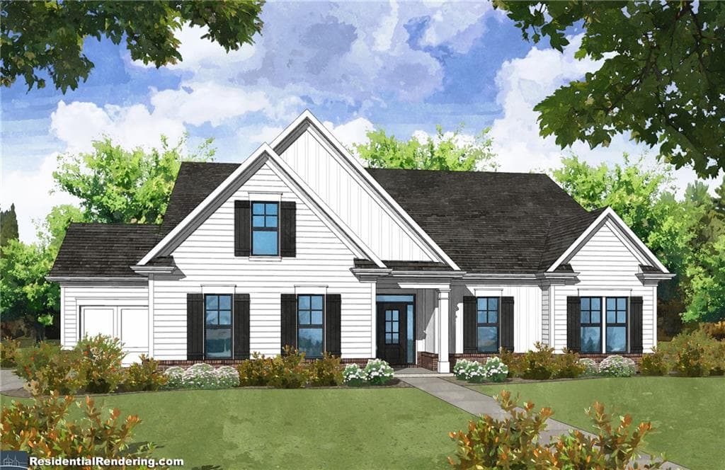 3 bedroom, 3 bathroom single family residence sold at 6530 Serene Way, Dawsonville, GA 30534