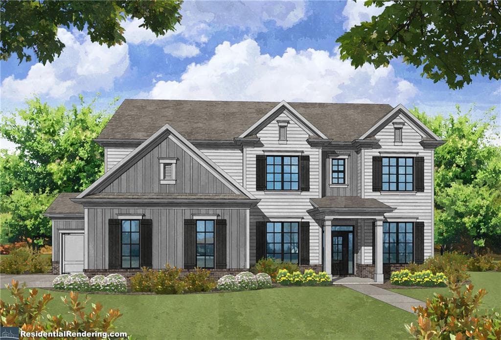 5 bedroom, 4 bathroom single family residence sold at 6520 Serene Way, Dawsonville, GA 30534
