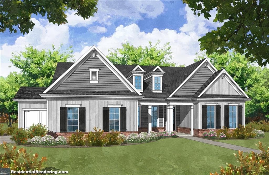 4 bedroom, 4 bathroom single family residence sold at 6510 Serene Way, Dawsonville, GA 30534