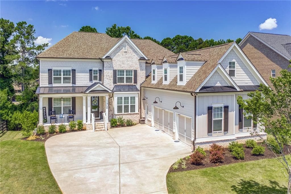 5 bedroom, 4 bathroom, 4,471 sq ft single family residence sold at 178 Sierra Circle, Woodstock, GA 30188