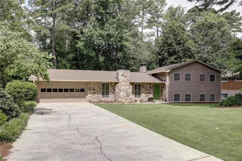 4 bedroom, 3 bathroom, 2,426 sq ft single family residence sold at 2656 Braithwood Road, Atlanta, GA 30345