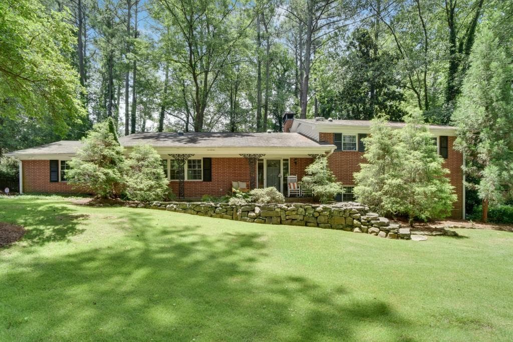 4 bedroom, 3 bathroom, 2,600 sq ft single family residence sold at 1835 Mt. Brian Road, Atlanta, GA 30329