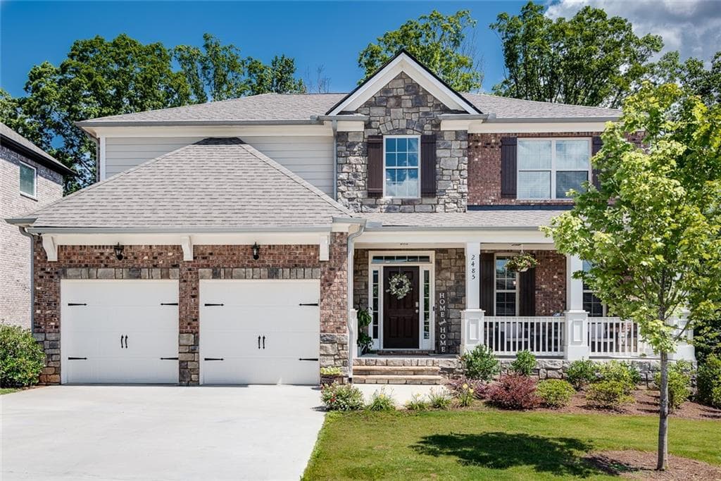 4 bedroom, 3 bathroom, 3,020 sq ft single family residence sold at 2485 Copperfield Drive, Cumming, GA 30041