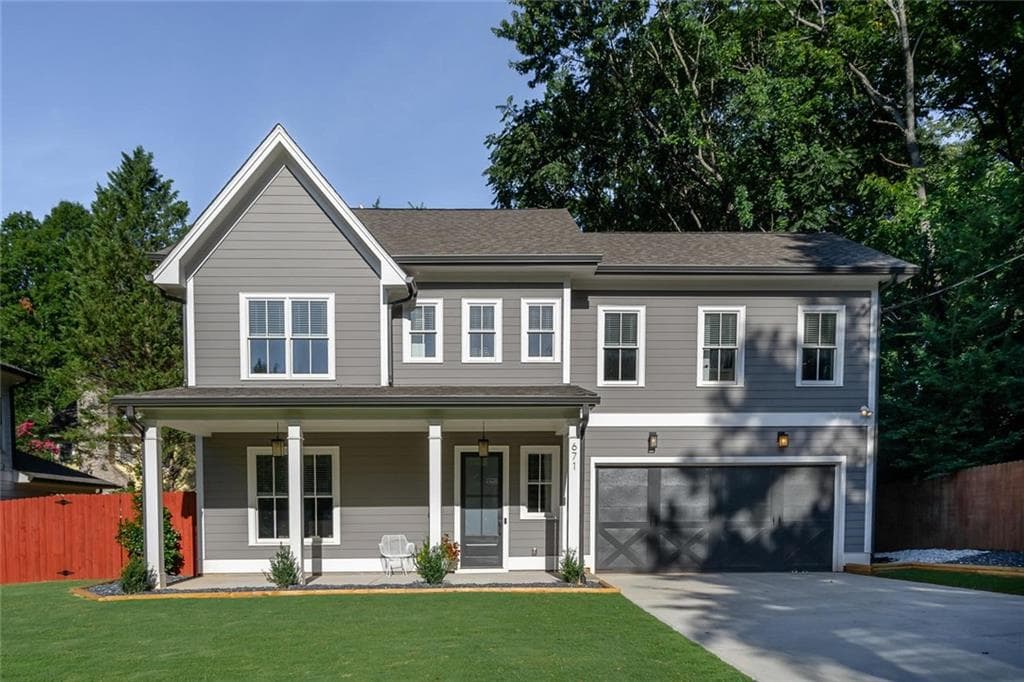 4 bedroom, 4 bathroom, 2,737 sq ft single family residence sold at 671 Siloam Avenue, Atlanta, GA 30316