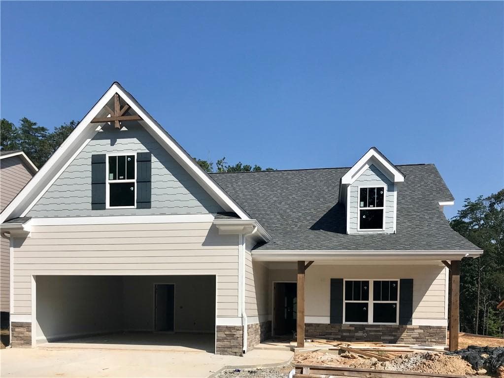 3 bedroom, 3 bathroom single family residence sold at 309 Feather Perch, Waleska, GA 30183