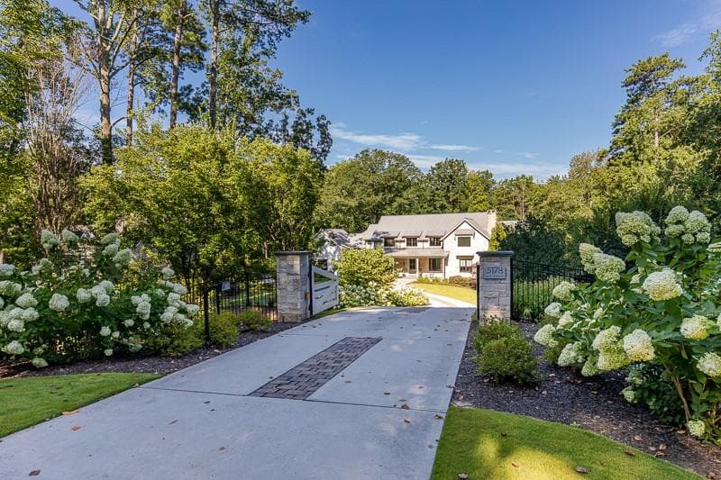 6 bedroom, 9 bathroom, 9,841 sq ft single family residence sold at 5178 Lake Forrest Drive, Atlanta, GA 30342