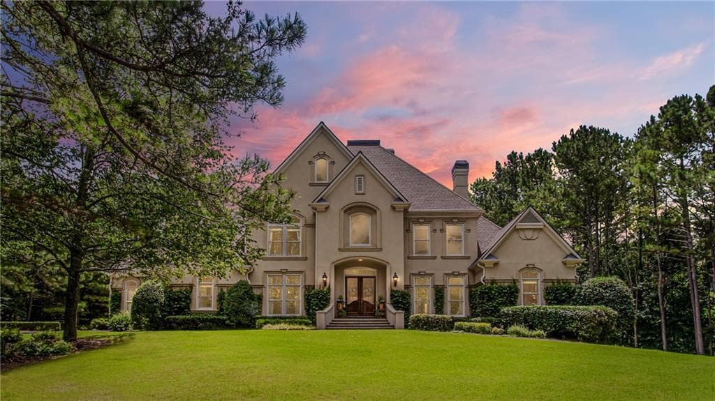 6 bedroom, 6 bathroom, 8,303 sq ft single family residence sold at 170 Allmond Lane, Alpharetta, GA 30004