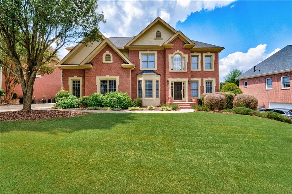 5 bedroom, 5 bathroom, 4,250 sq ft single family residence sold at 6390 Whitestone Place, Johns Creek, GA 30097