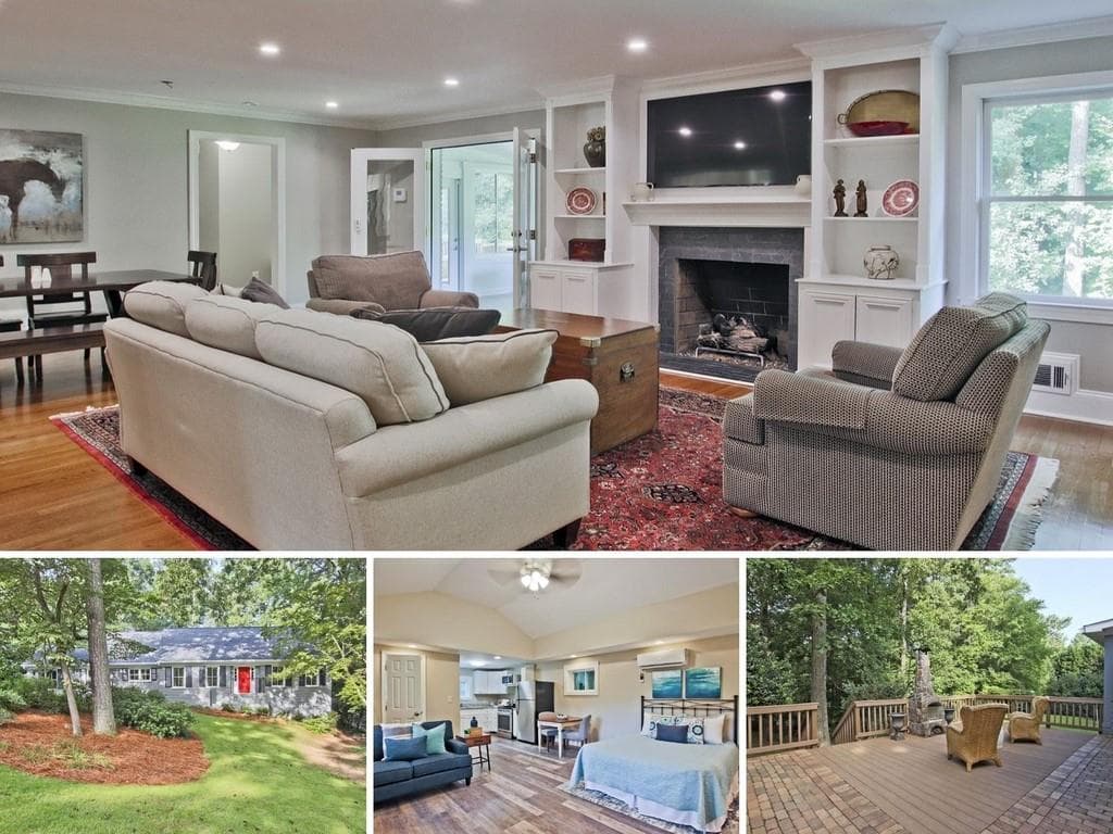 5 bedroom, 5 bathroom, 4,300 sq ft single family residence sold at 6100 Heards Creek Drive, Atlanta, GA 30328