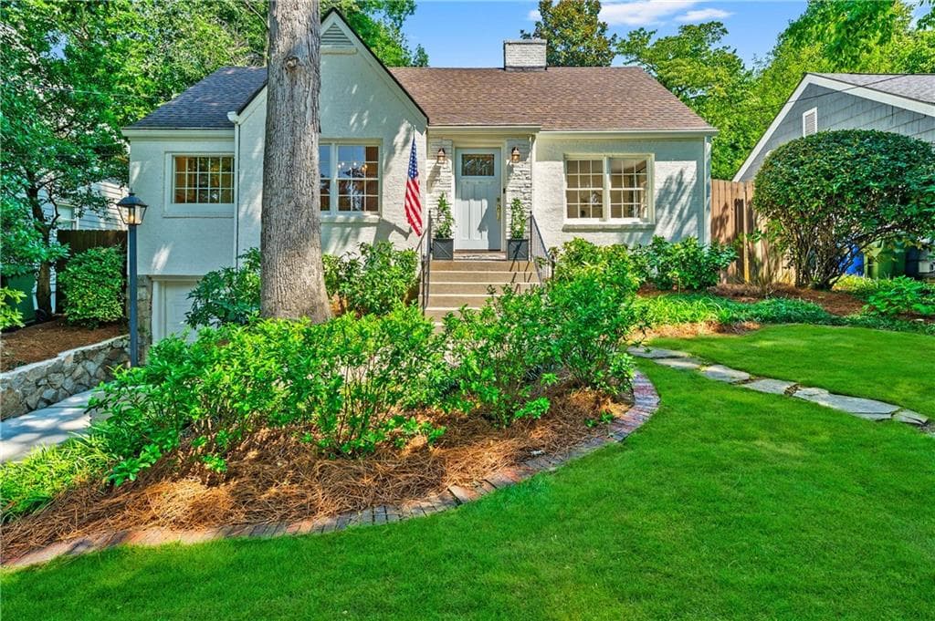4 bedroom, 3 bathroom, 2,100 sq ft single family residence sold at 1268 University Drive, Atlanta, GA 30306