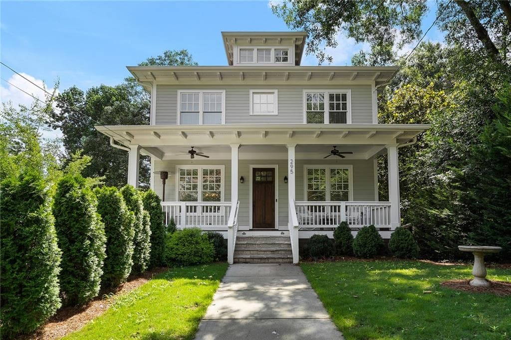 6 bedroom, 5 bathroom, 4,044 sq ft single family residence sold at 295 Mathews Avenue, Atlanta, GA 30307