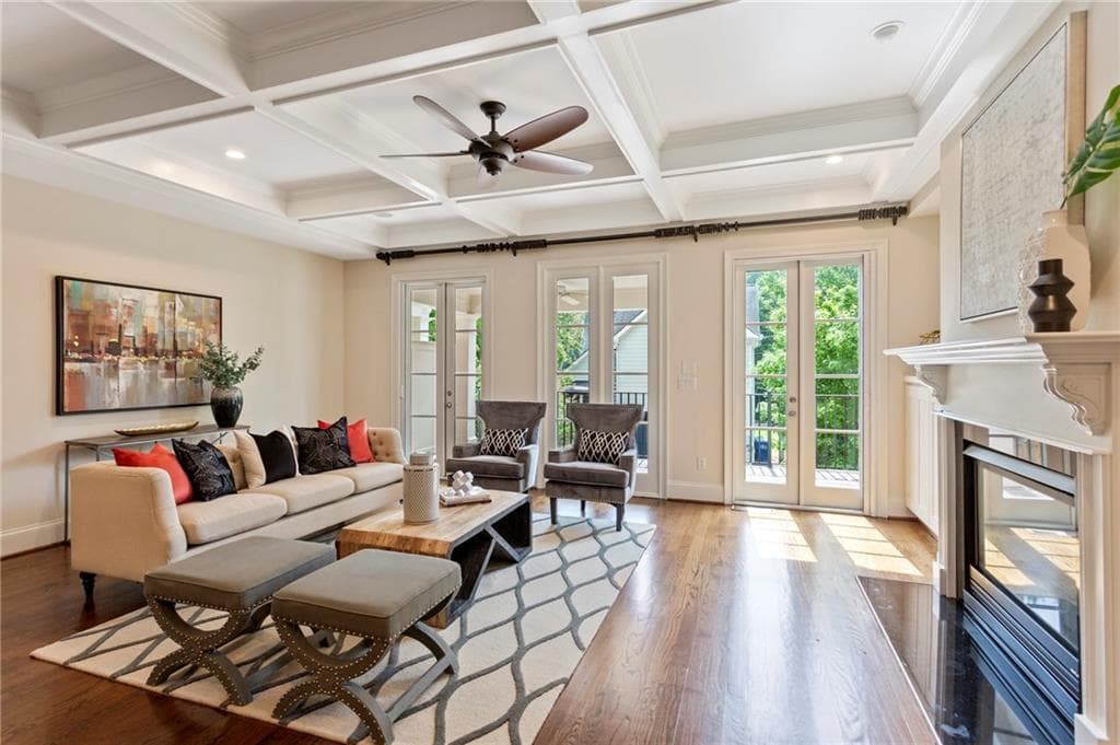 4 bedroom, 5 bathroom, 3,513 sq ft townhouse sold at 899 Inman Village Parkway, Atlanta, GA 30307