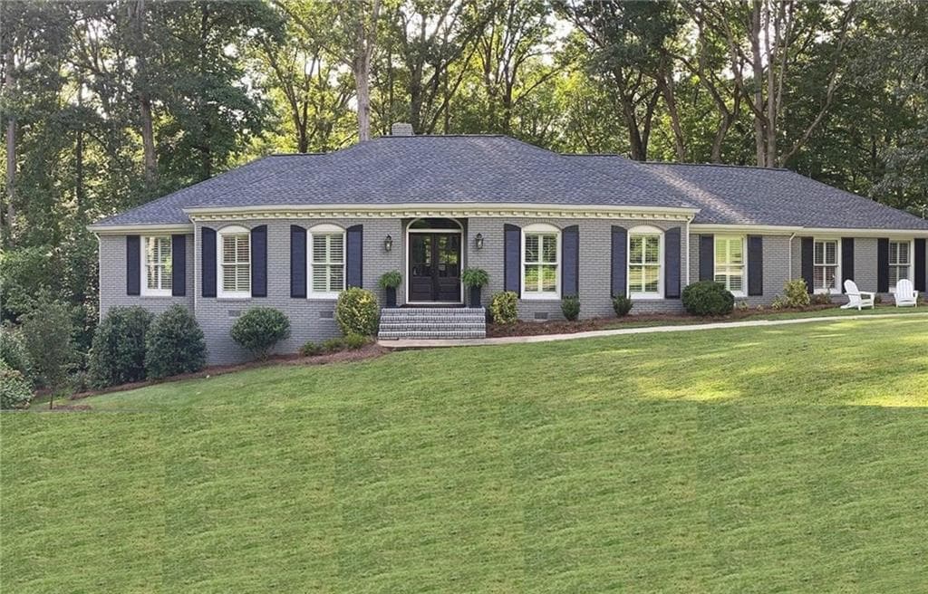5 bedroom, 4 bathroom, 4,372 sq ft single family residence sold at 1464 Rainier Falls Drive, Atlanta, GA 30329