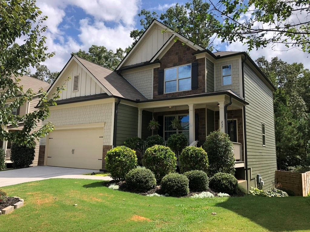 4 bedroom, 3 bathroom, 2,188 sq ft single family residence sold at 237 Providence Walk Court, Canton, GA 30114