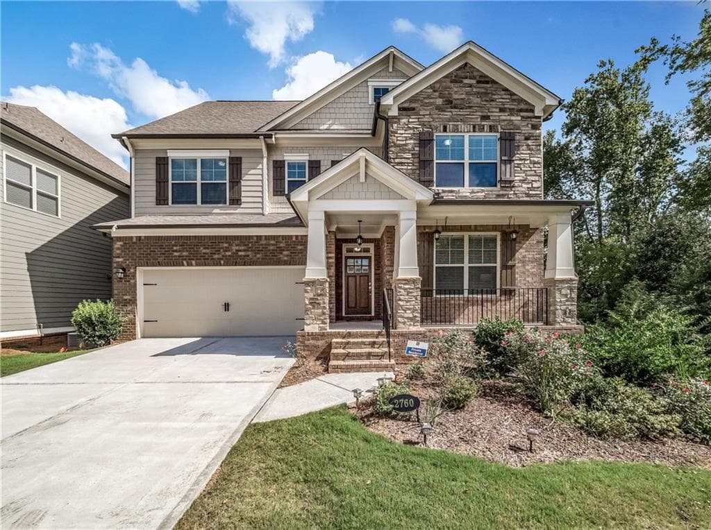 5 bedroom, 4 bathroom, 3,000 sq ft single family residence sold at 2760 Southwick Drive, Cumming, GA 30041