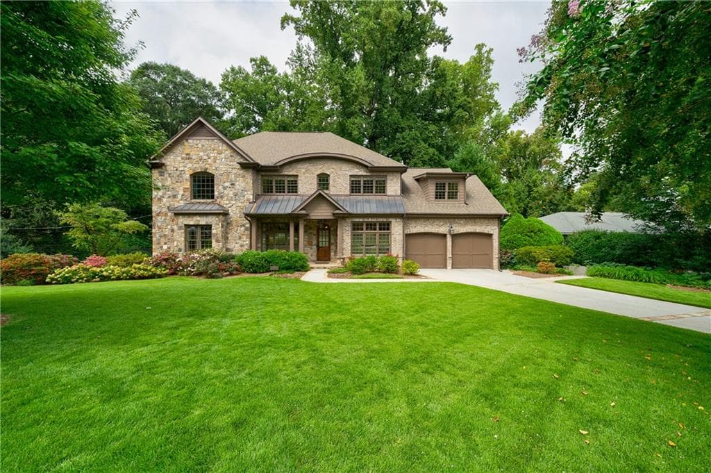 6 bedroom, 7 bathroom, 6,867 sq ft single family residence sold at 1660 Doncaster Drive, Atlanta, GA 30309