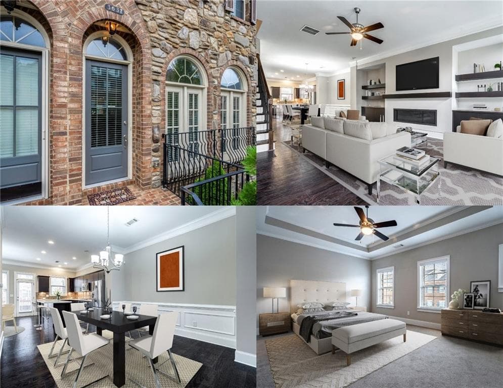3 bedroom, 4 bathroom, 2,142 sq ft townhouse sold at 3637 Brookleigh Lane, Brookhaven, GA 30319