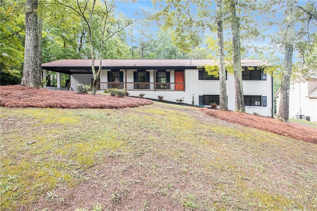 3 bedroom, 2 bathroom, 1,762 sq ft single family residence sold at 1312 Sherlock Drive, Marietta, GA 30066