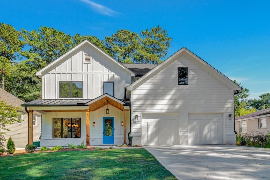 5 bedroom, 4 bathroom, 3,200 sq ft single family residence sold at 2447 Skyland Trail, Brookhaven, GA 30319