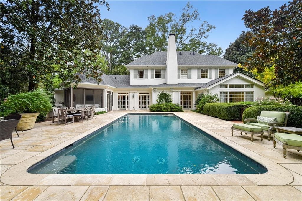 4 bedroom, 5 bathroom, 5,484 sq ft single family residence sold at 3765 Club Drive, Atlanta, GA 30319