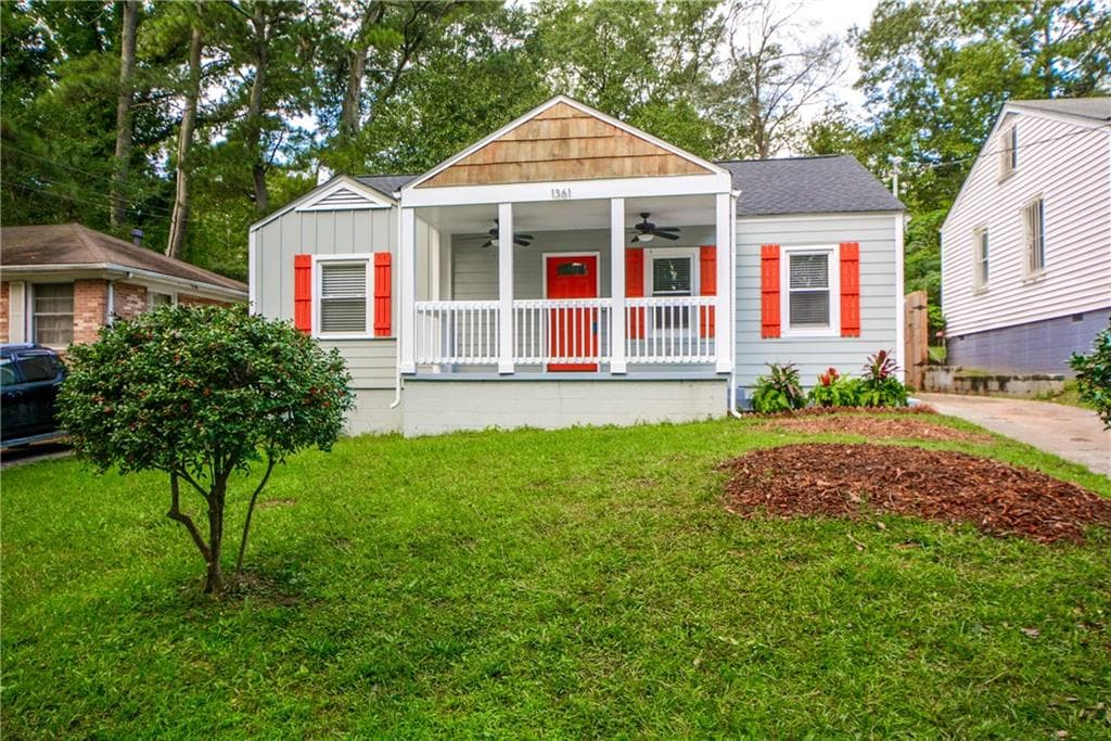 3 bedroom, 2 bathroom single family residence sold at 1361 WESTMONT Road, Atlanta, GA 30311