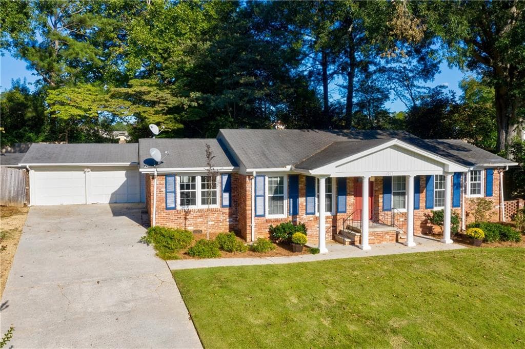4 bedroom, 3 bathroom, 2,051 sq ft single family residence sold at 1271 Vista Valley Drive, Atlanta, GA 30329