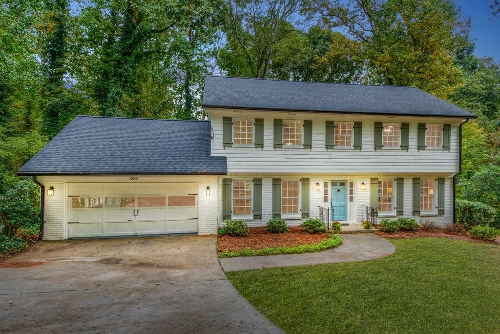 4 bedroom, 3 bathroom, 2,692 sq ft single family residence sold at 3951 Edenton Court, Brookhaven, GA 30319