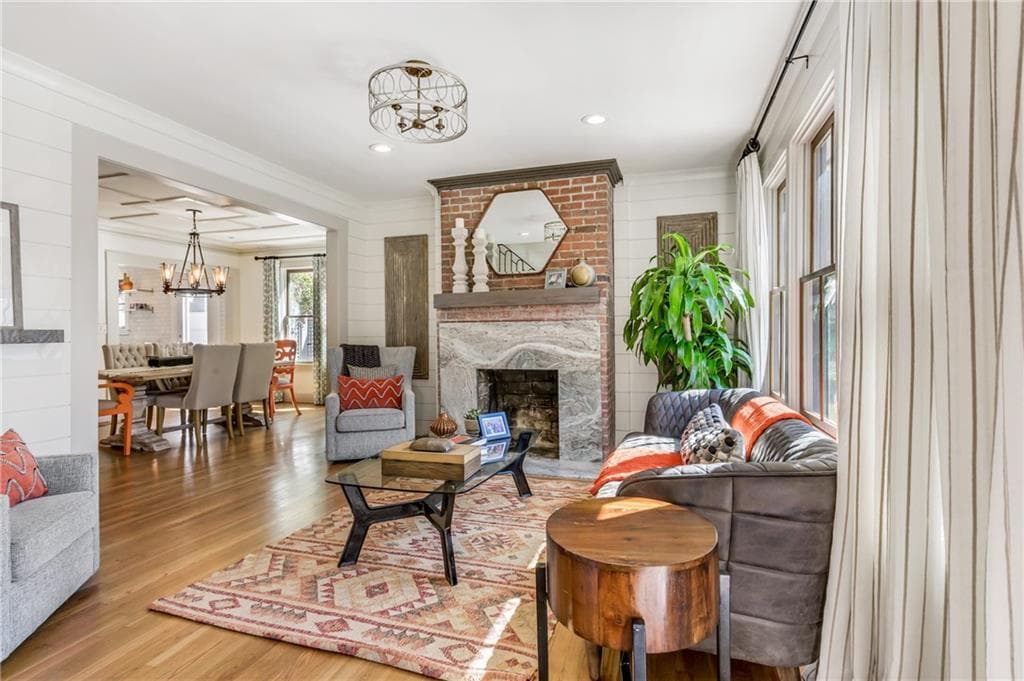 5 bedroom, 5 bathroom, 3,700 sq ft single family residence sold at 1755 Monroe Drive, Atlanta, GA 30324