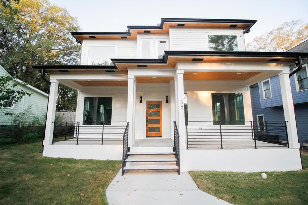 5 bedroom, 4 bathroom, 3,500 sq ft single family residence sold at 55 Mortimer Street, Atlanta, GA 30317