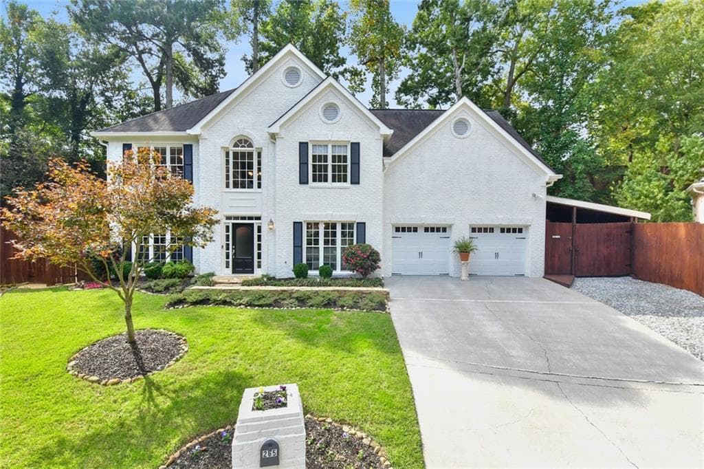 4 bedroom, 3 bathroom, 2,992 sq ft single family residence sold at 265 Marchand Court, Sandy Springs, GA 30328