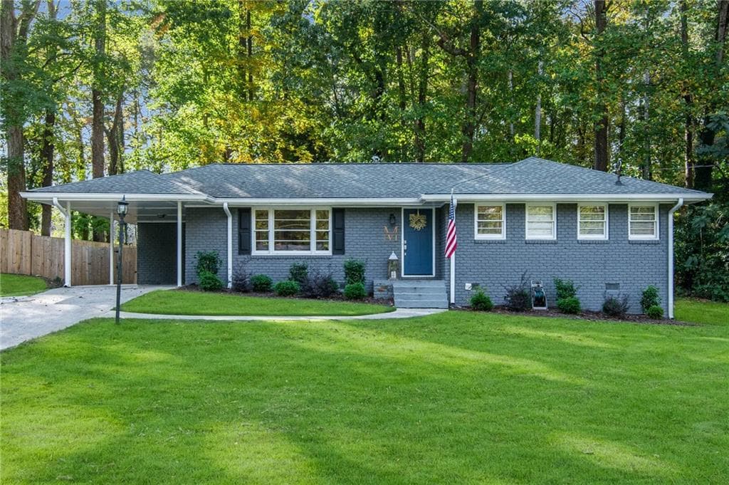 3 bedroom, 2 bathroom, 1,292 sq ft single family residence sold at 2140 Medfield Trail, Atlanta, GA 30345