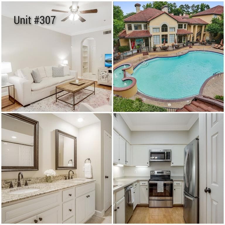 1 bedroom, 1 bathroom, 919 sq ft condominium sold at 3777 PEACHTREE Road 307, Brookhaven, GA 30319