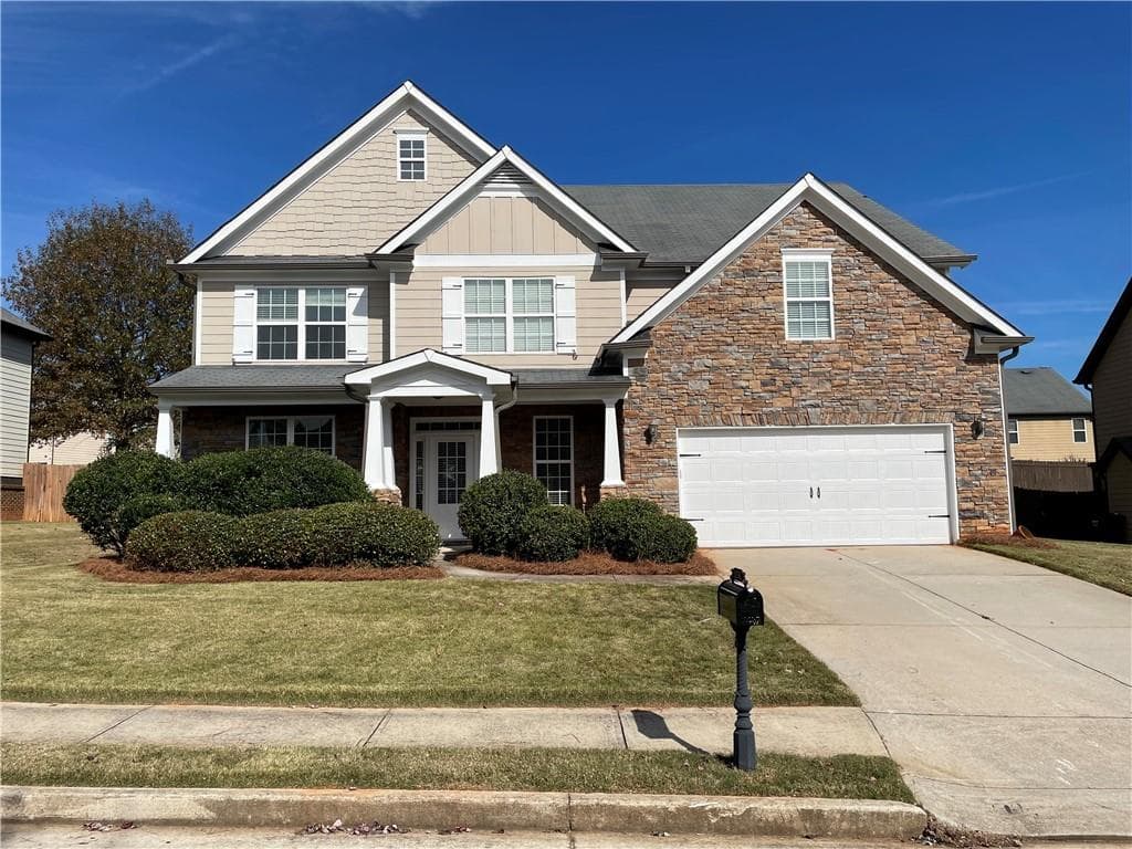 5 bedroom, 4 bathroom, 3,744 sq ft single family residence sold at 2276 Park Manor Lane, Snellville, GA 30078