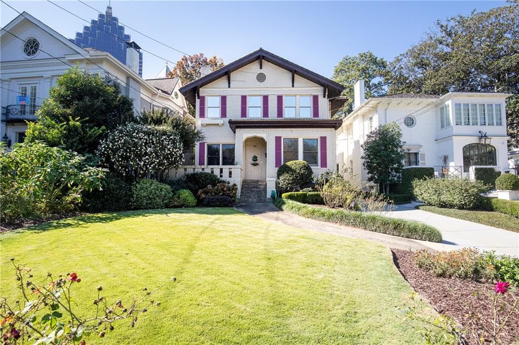 6 bedroom, 5 bathroom, 4,228 sq ft single family residence sold at 44 Peachtree Circle, Atlanta, GA 30309