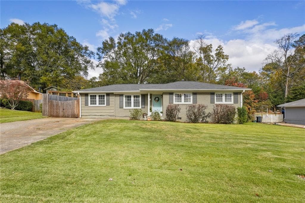 4 bedroom, 2 bathroom, 1,658 sq ft single family residence sold at 313 Church Road, Smyrna, GA 30082