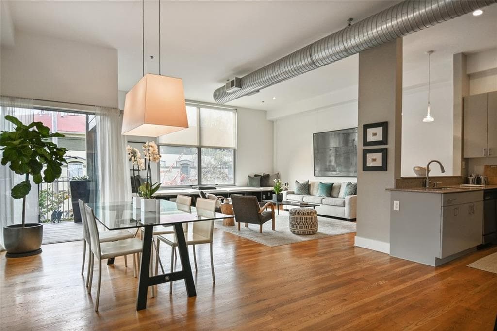 1 bedroom, 1 bathroom, 1,032 sq ft condominium sold at 15 Waddell Street 205, Atlanta, GA 30307