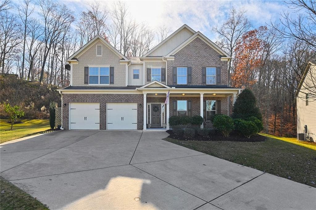 5 bedroom, 3 bathroom, 3,363 sq ft single family residence sold at 156 Manor Lane, Woodstock, GA 30188