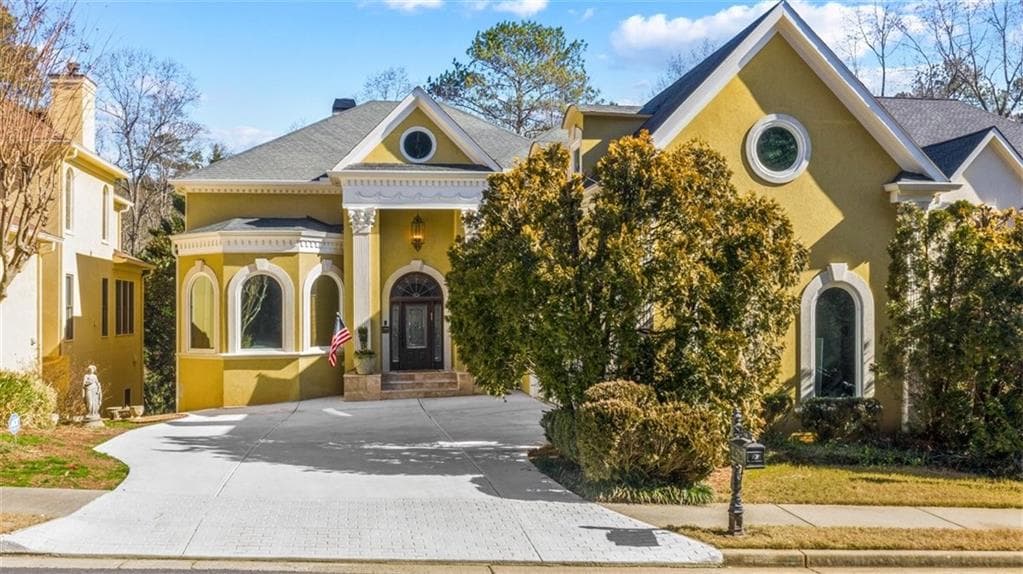 5 bedroom, 6 bathroom, 6,300 sq ft single family residence sold at 2105 River Falls Drive, Roswell, GA 30076