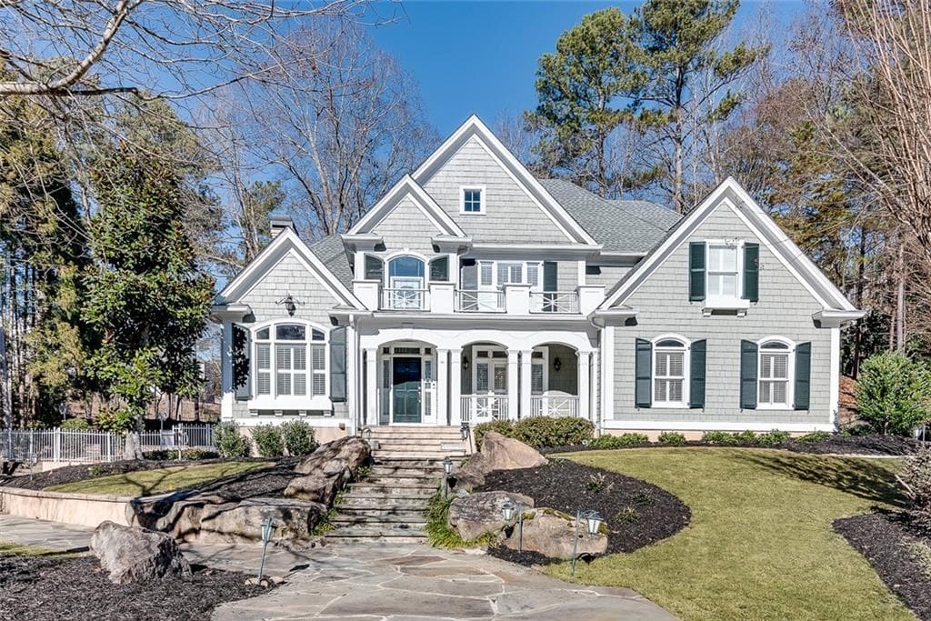 5 bedroom, 5 bathroom, 4,026 sq ft single family residence sold at 215 Quincy Lane, Roswell, GA 30076