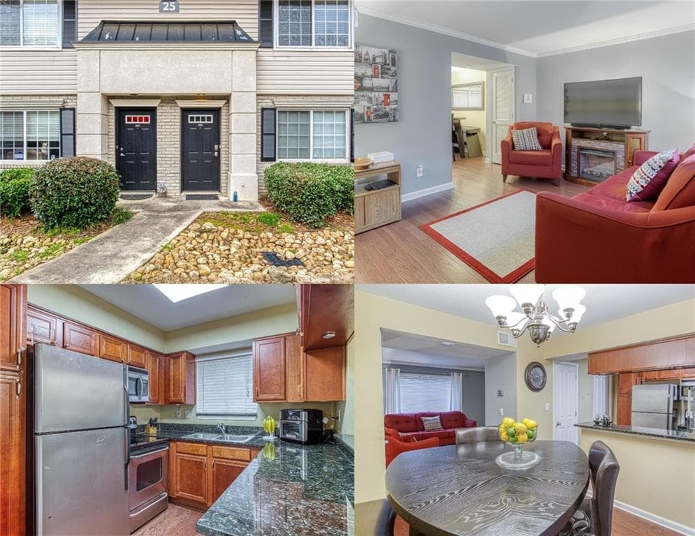 2 bedroom, 2 bathroom, 1,000 sq ft condominium sold at 6940 Roswell Road 25D, Atlanta, GA 30328