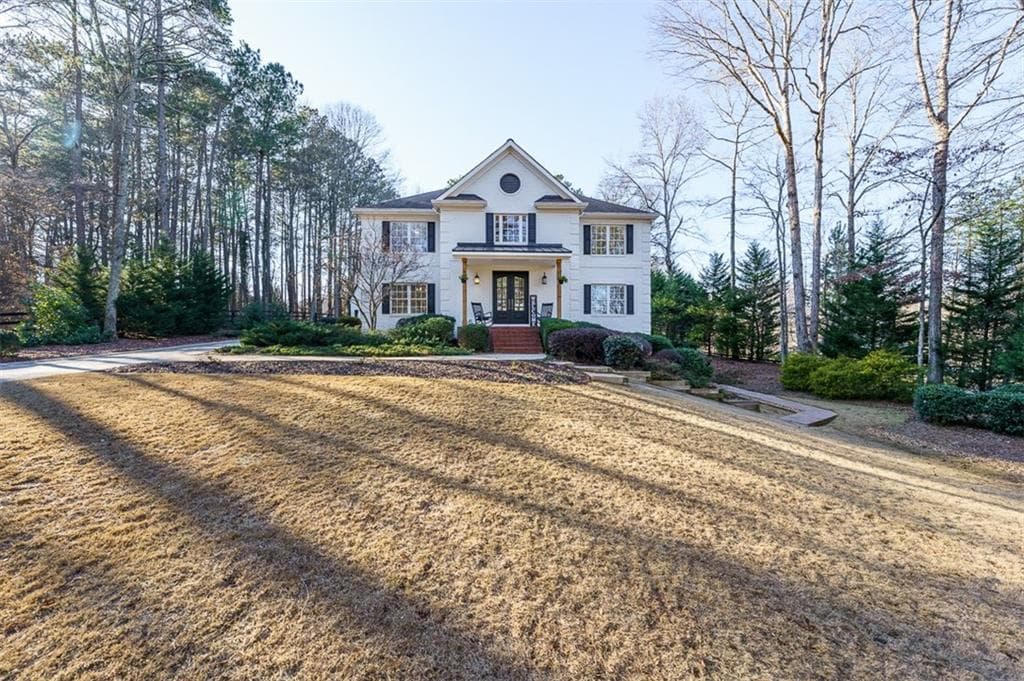 5 bedroom, 5 bathroom, 5,364 sq ft single family residence sold at 14300 Thompson Road, Alpharetta, GA 30004