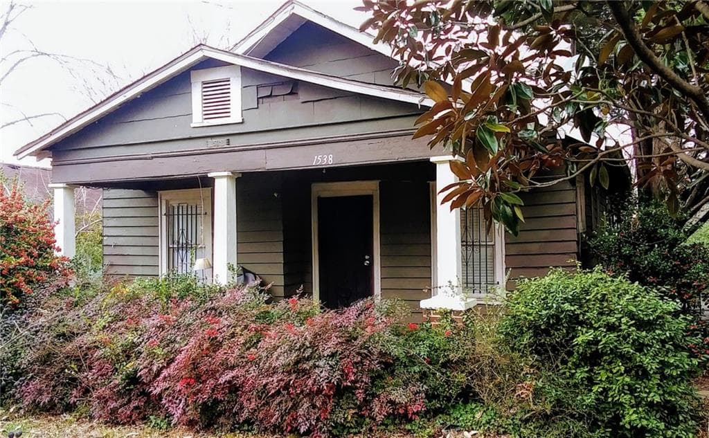 3 bedroom, 1 bathroom, 1,036 sq ft single family residence sold at 1538 Glenwood Avenue, Atlanta, GA 30316