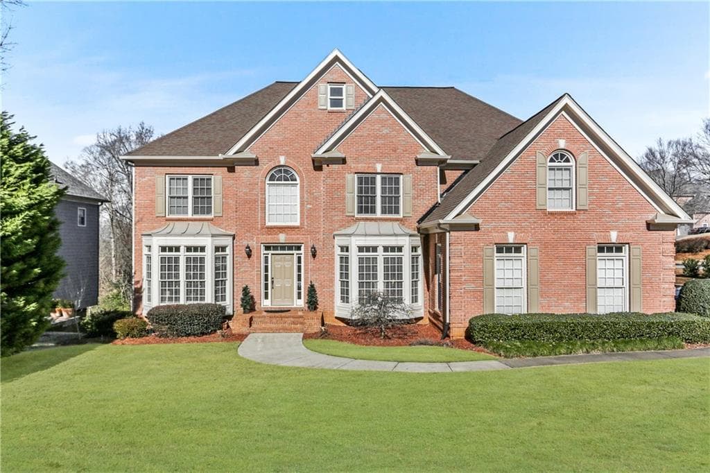 5 bedroom, 5 bathroom, 6,329 sq ft single family residence sold at 6130 Mountainwell Drive, Roswell, GA 30075