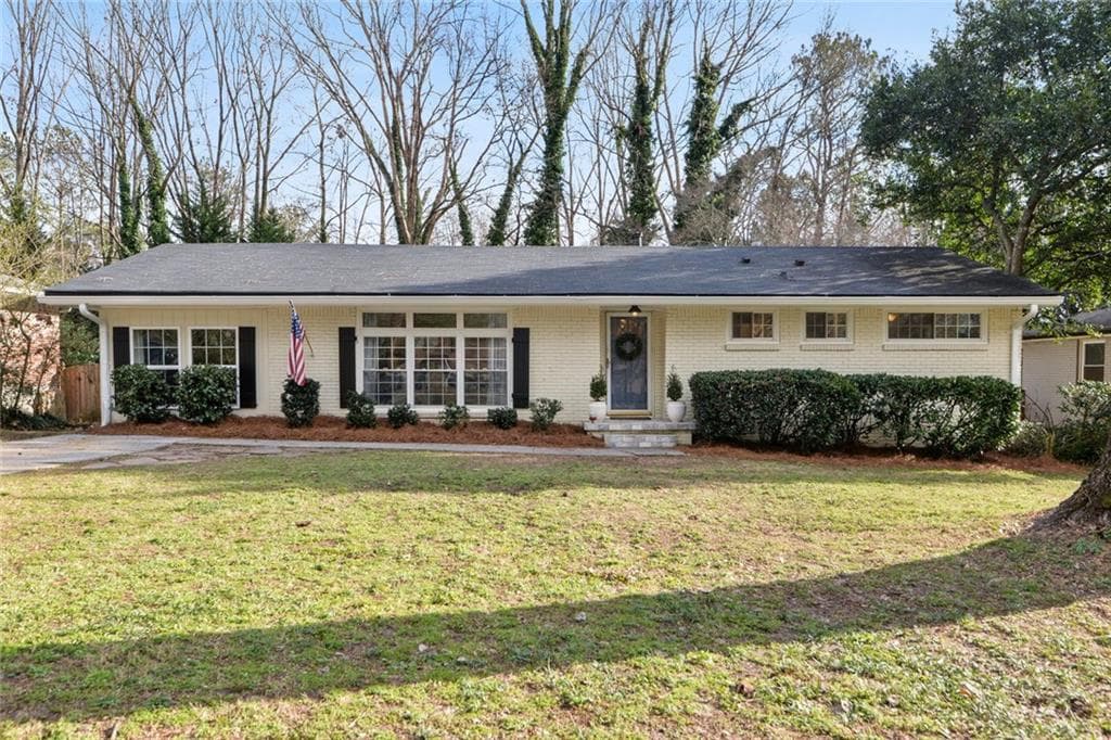 3 bedroom, 2 bathroom, 1,482 sq ft single family residence sold at 2070 Drew Valley Road, Brookhaven, GA 30319