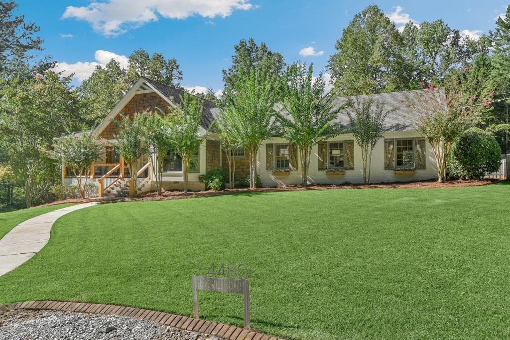 5 bedroom, 4 bathroom, 4,500 sq ft single family residence sold at 14480 Hopewell Road, Milton, GA 30004