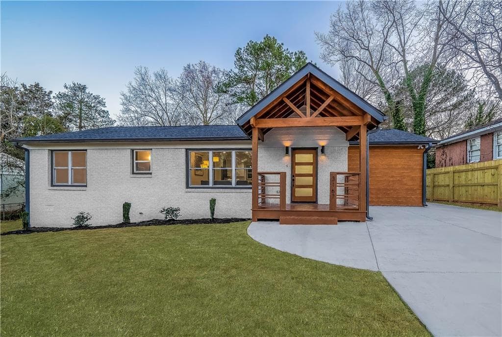 3 bedroom, 3 bathroom, 1,518 sq ft single family residence sold at 3167 Bobolink Drive, Decatur, GA 30032